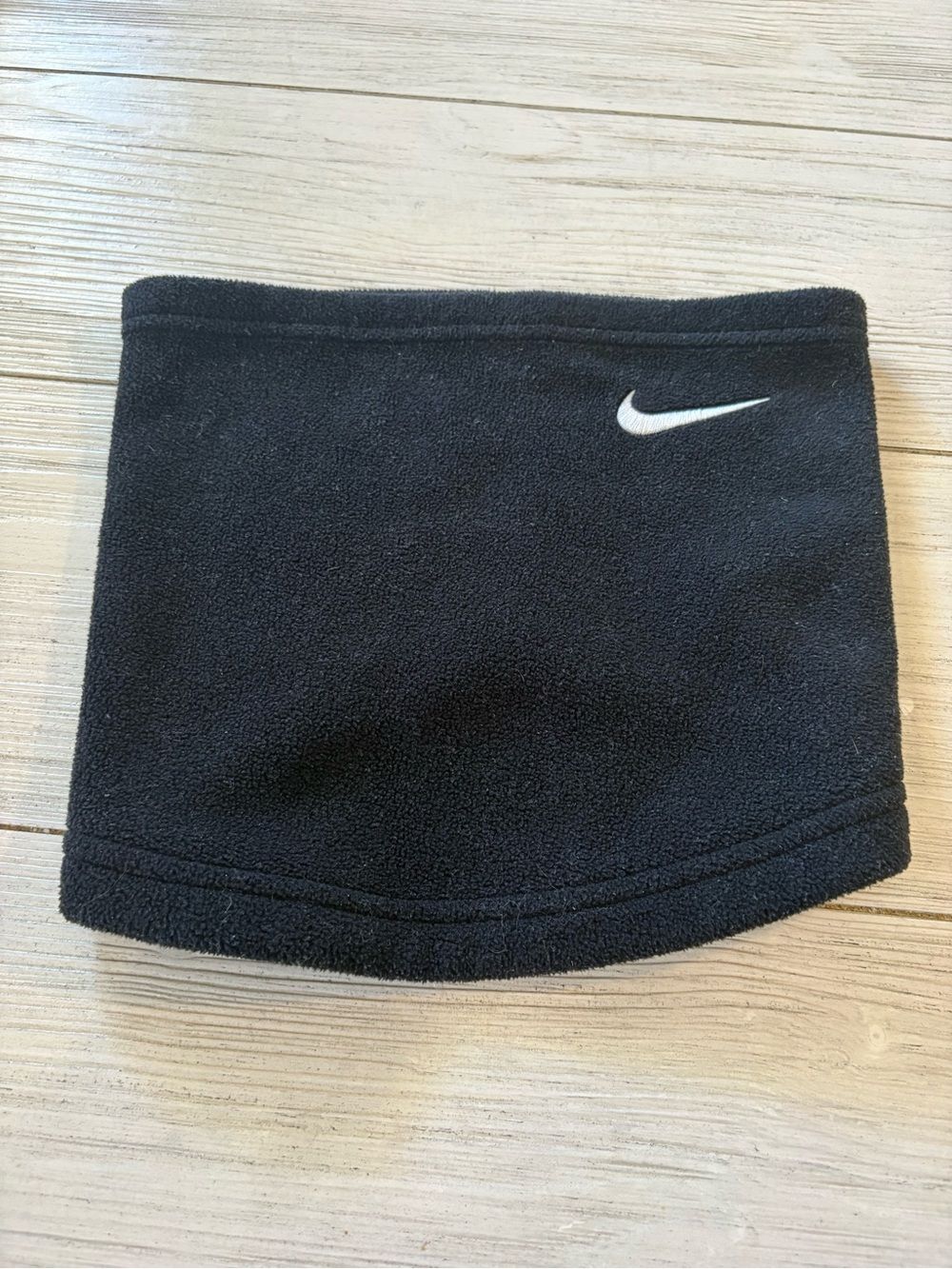 Nike Adult Black Fleece Neck Warmer Gaiter